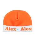 Orange name hat