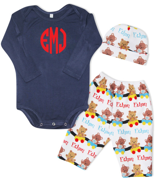 baby boy bear outfit